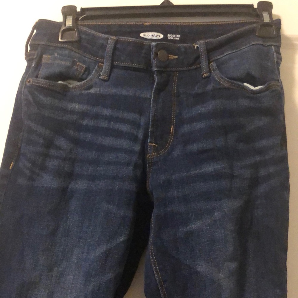 Old Navy rockstar super skinny jeans